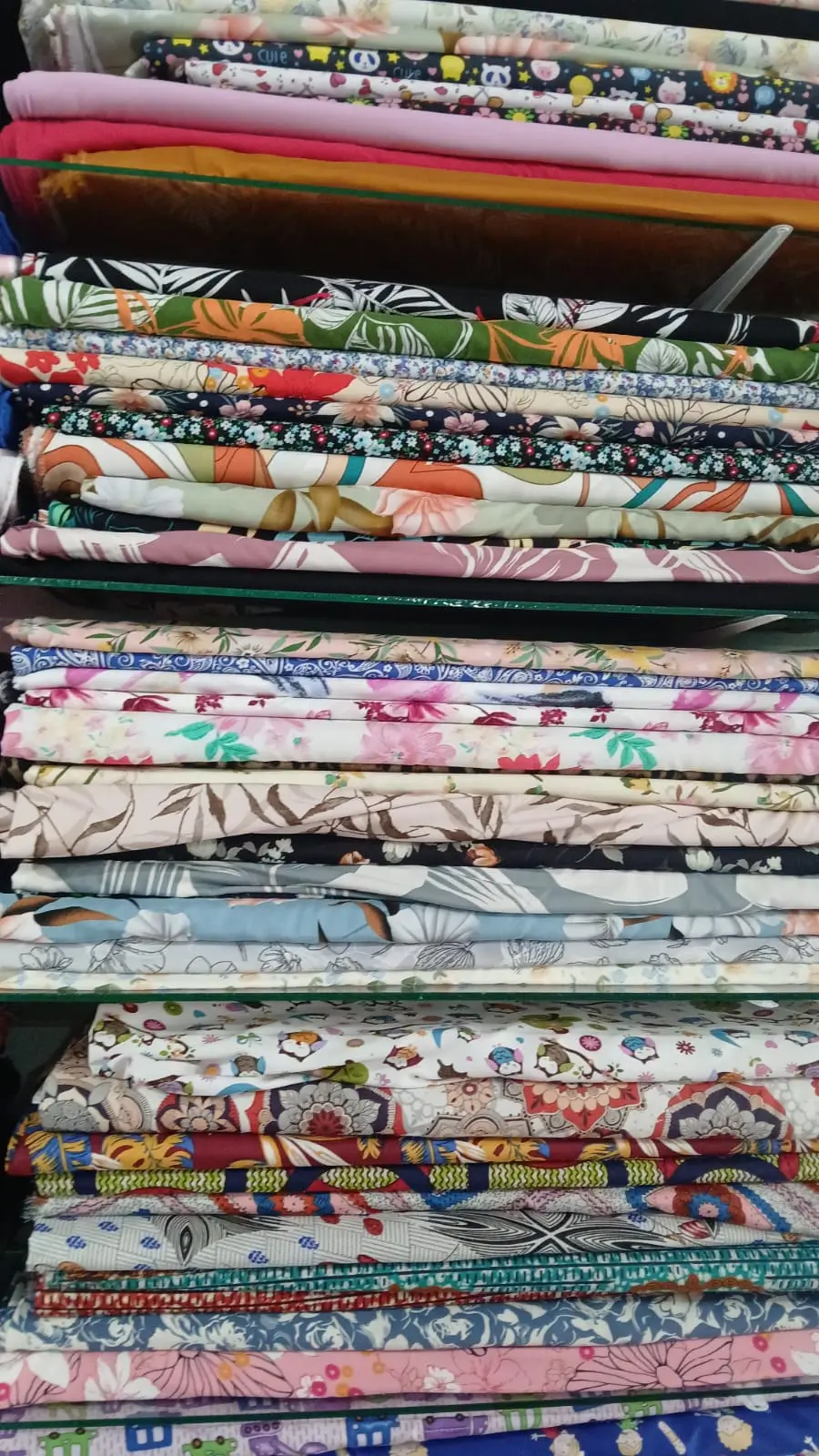 interiores sobre la  tienda